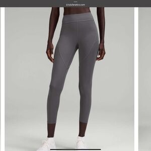Lululemon lab Nulux and Mesh High Rise Tight 25” Size 4